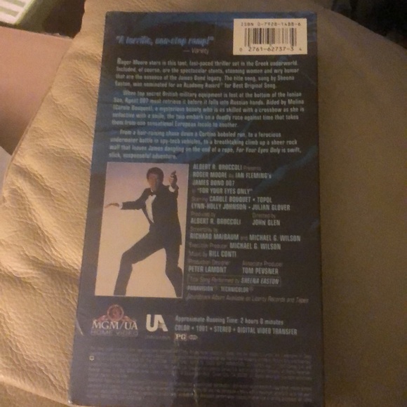 James Bond 007: For Your Eyes Only - VHS - New! - Picture 2 of 6
